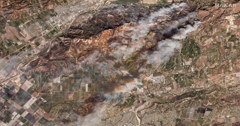 The Mountain fire was the third most destructive wildfire in a decade. These maps show why