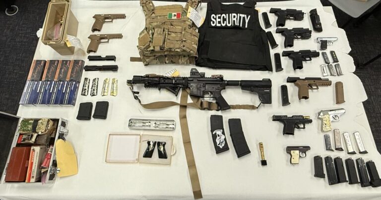 Three arrested on suspicion of illegally manufacturing guns in Ventura County