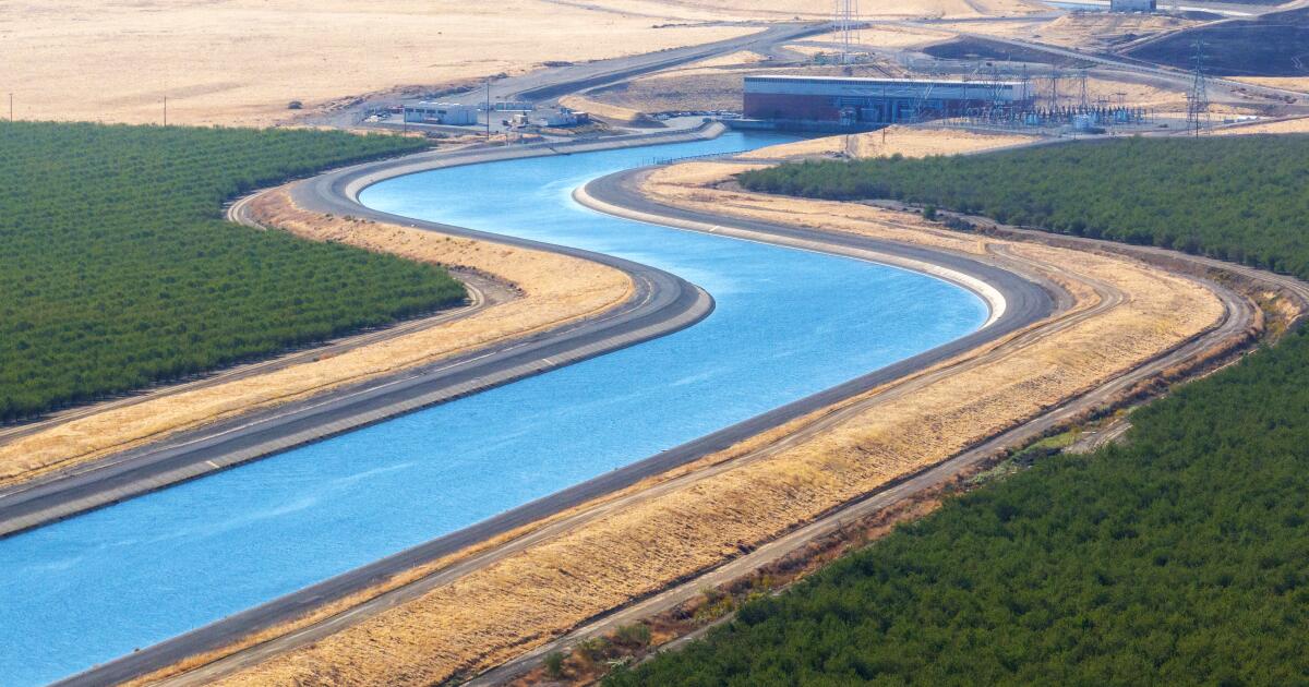California sets initial State Water Project allocation at 5%