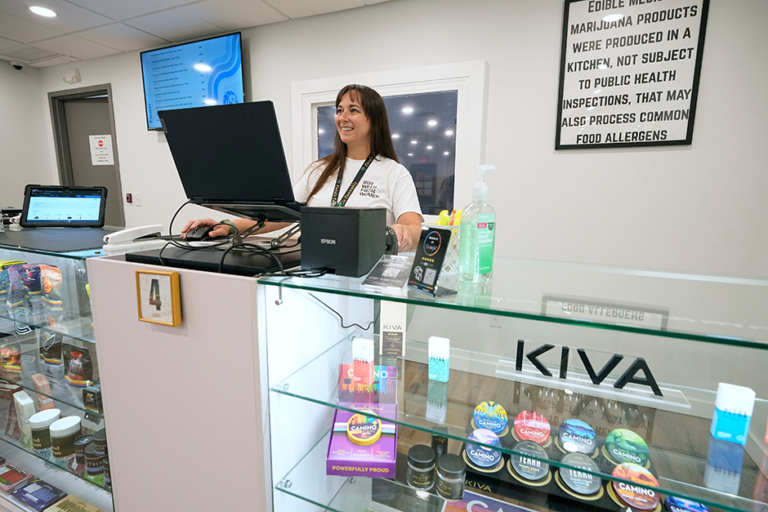 A marijuana dispensary in Columbus, Ohio.