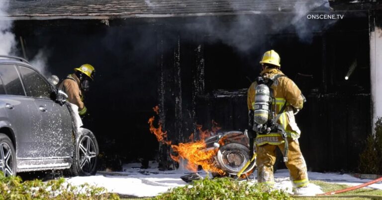 La Habra house fire kills man, two family dogs